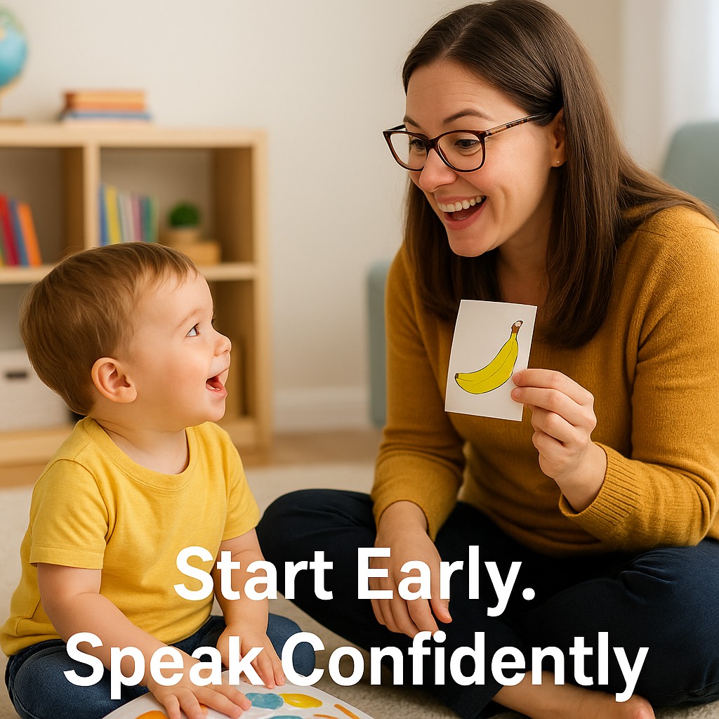 Early Intervention Speech Therapy with Toddler