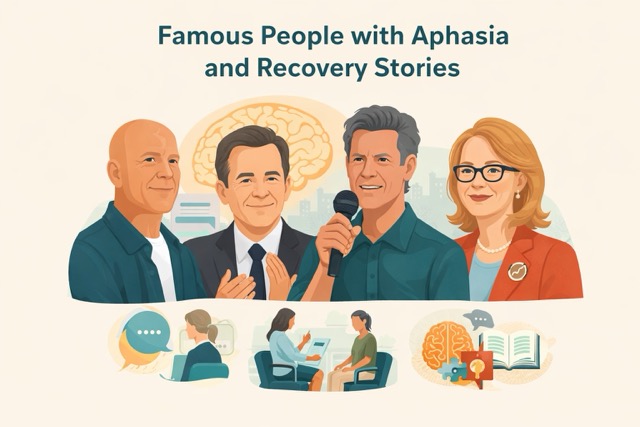 Famous people with aphasia